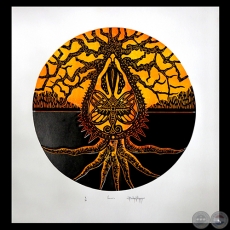 Obra: Samu’u color - Artista: Rodrigo Velázquez - Año 2018